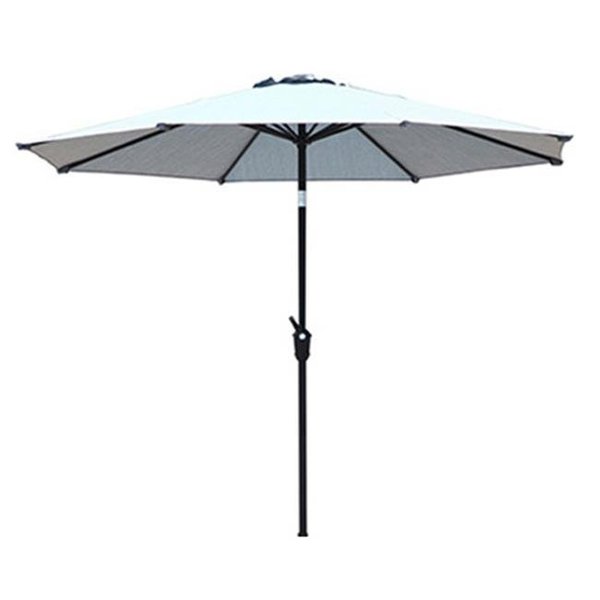 Letright Industrial Letright Industrial 258903 9 ft. Four Seasons Courtyard Belmont Round Navy Umbrella 258903